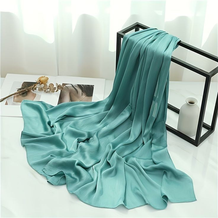 Crinkle Silk Hijab