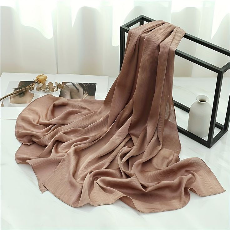 Crinkle Silk Hijab