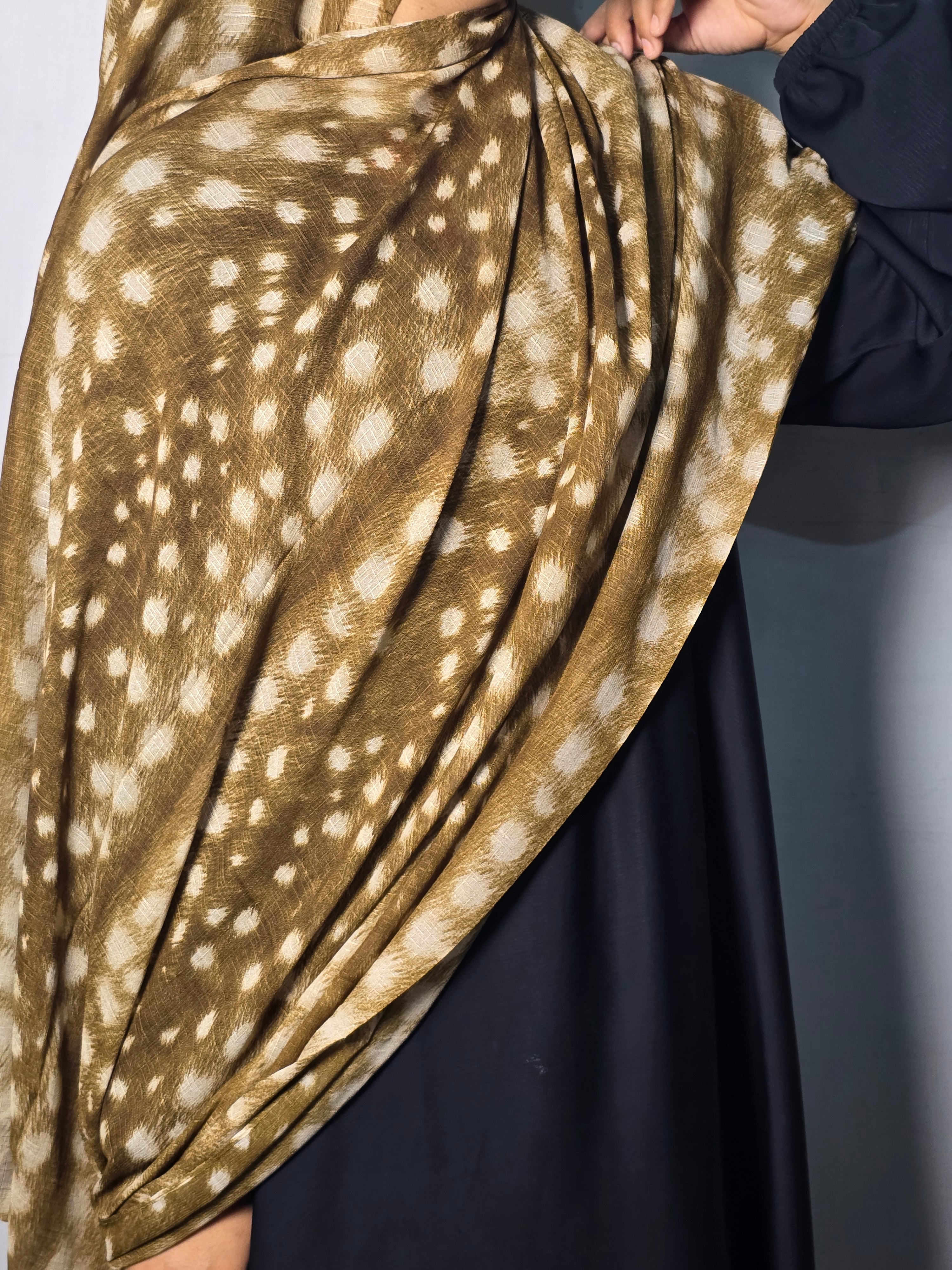 Deer Print Hijab