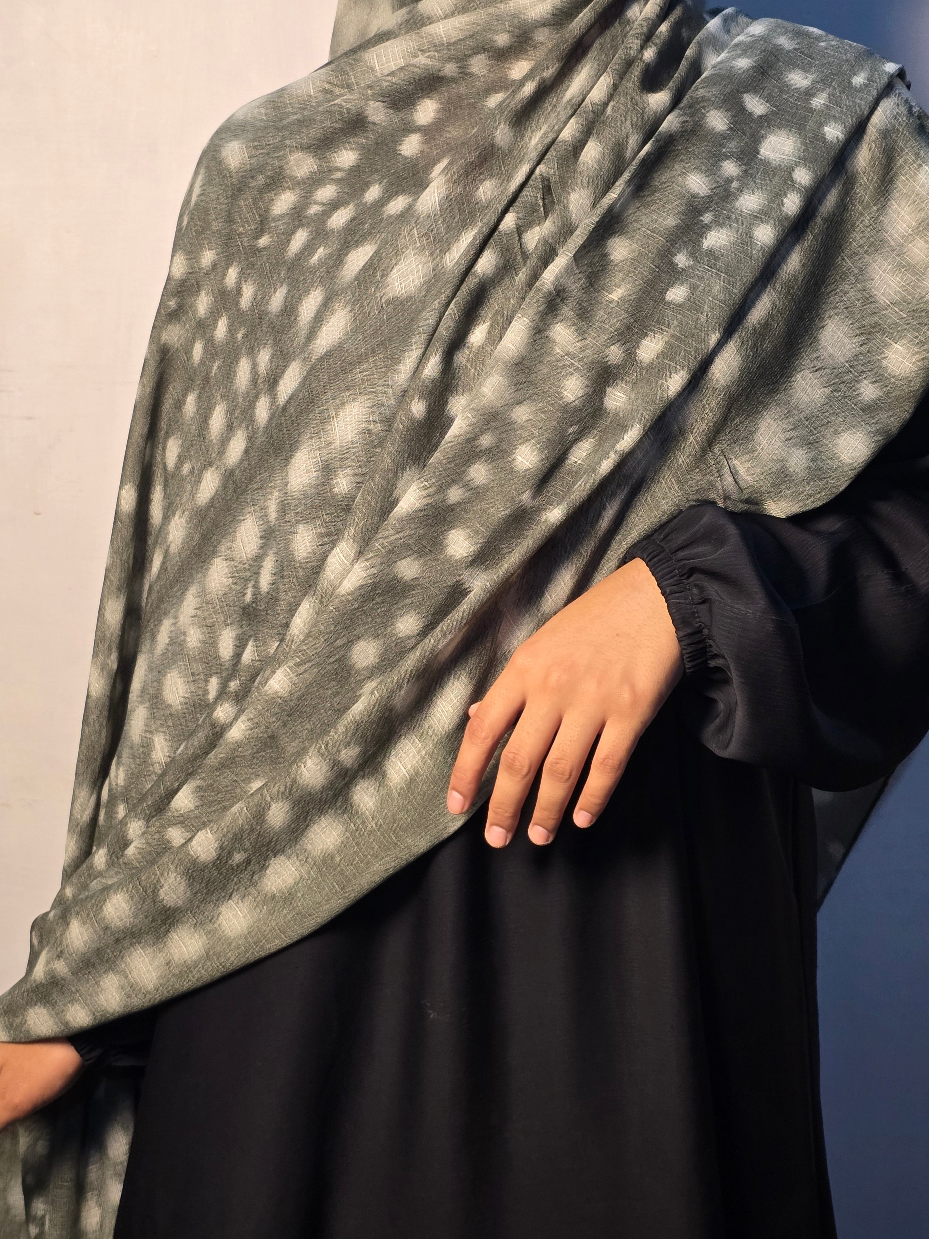 Deer Print Hijab