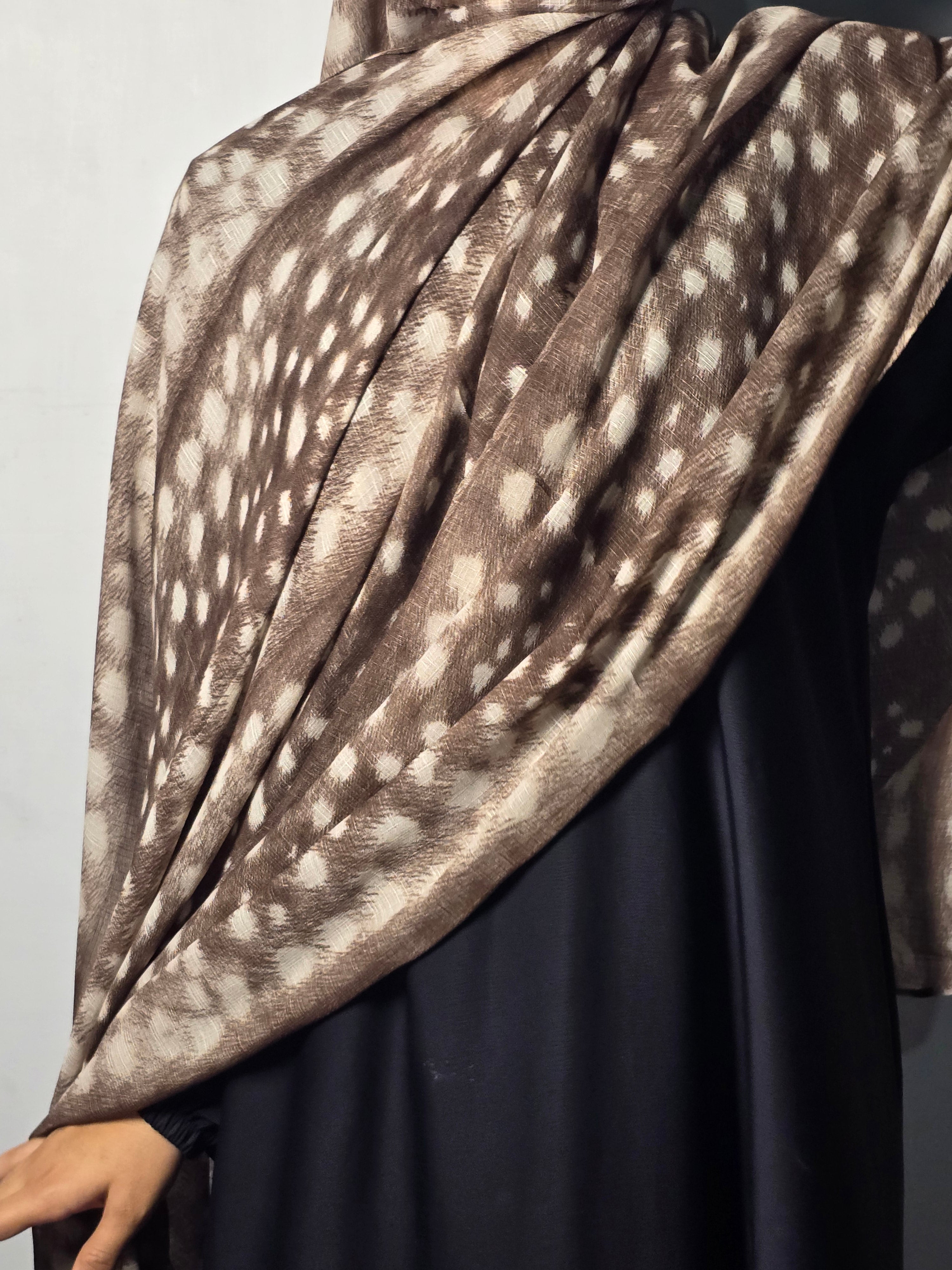 Deer Print Hijab