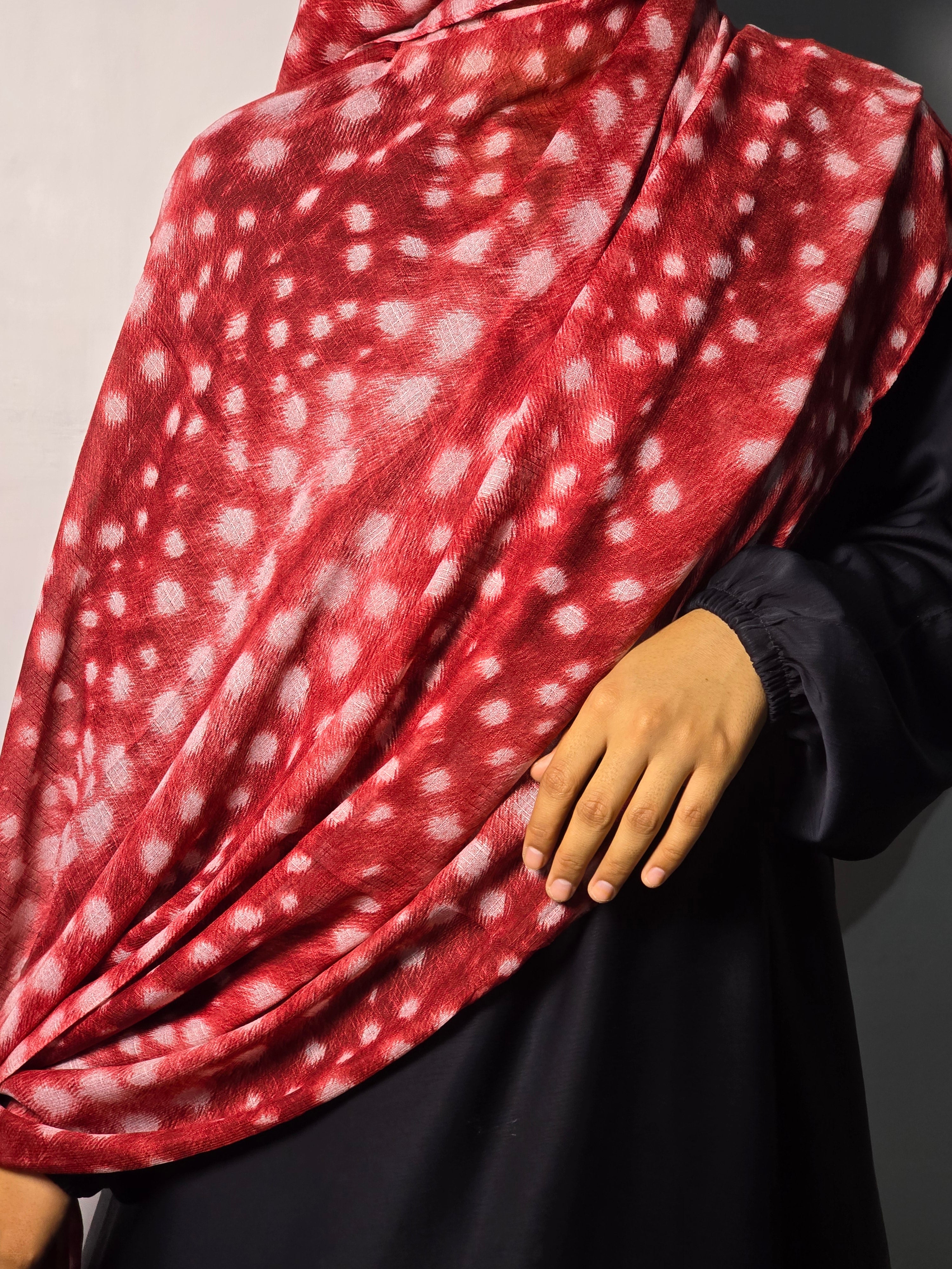 Deer Print Hijab