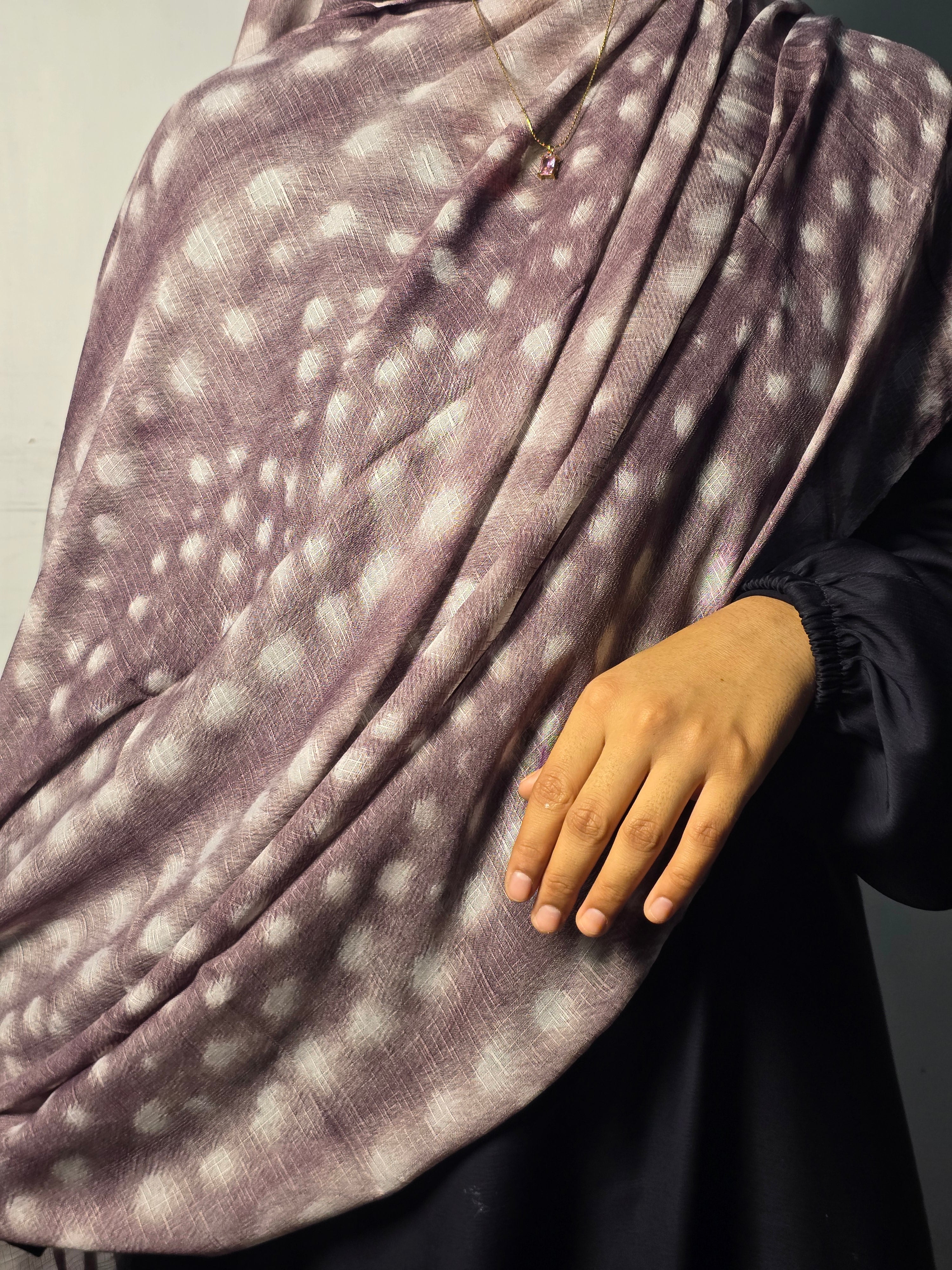 Deer Print Hijab