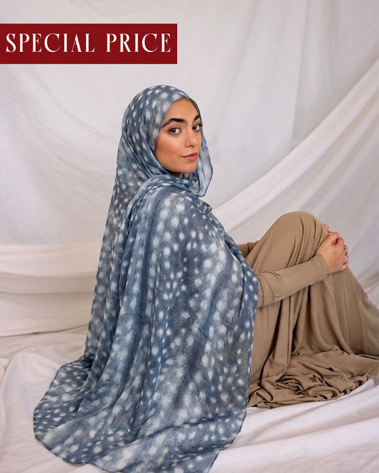 Deer Print Hijab