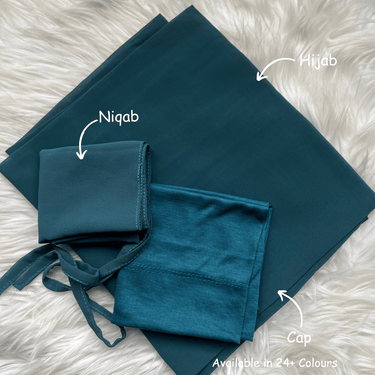 Hijab Niqab & Cap Set