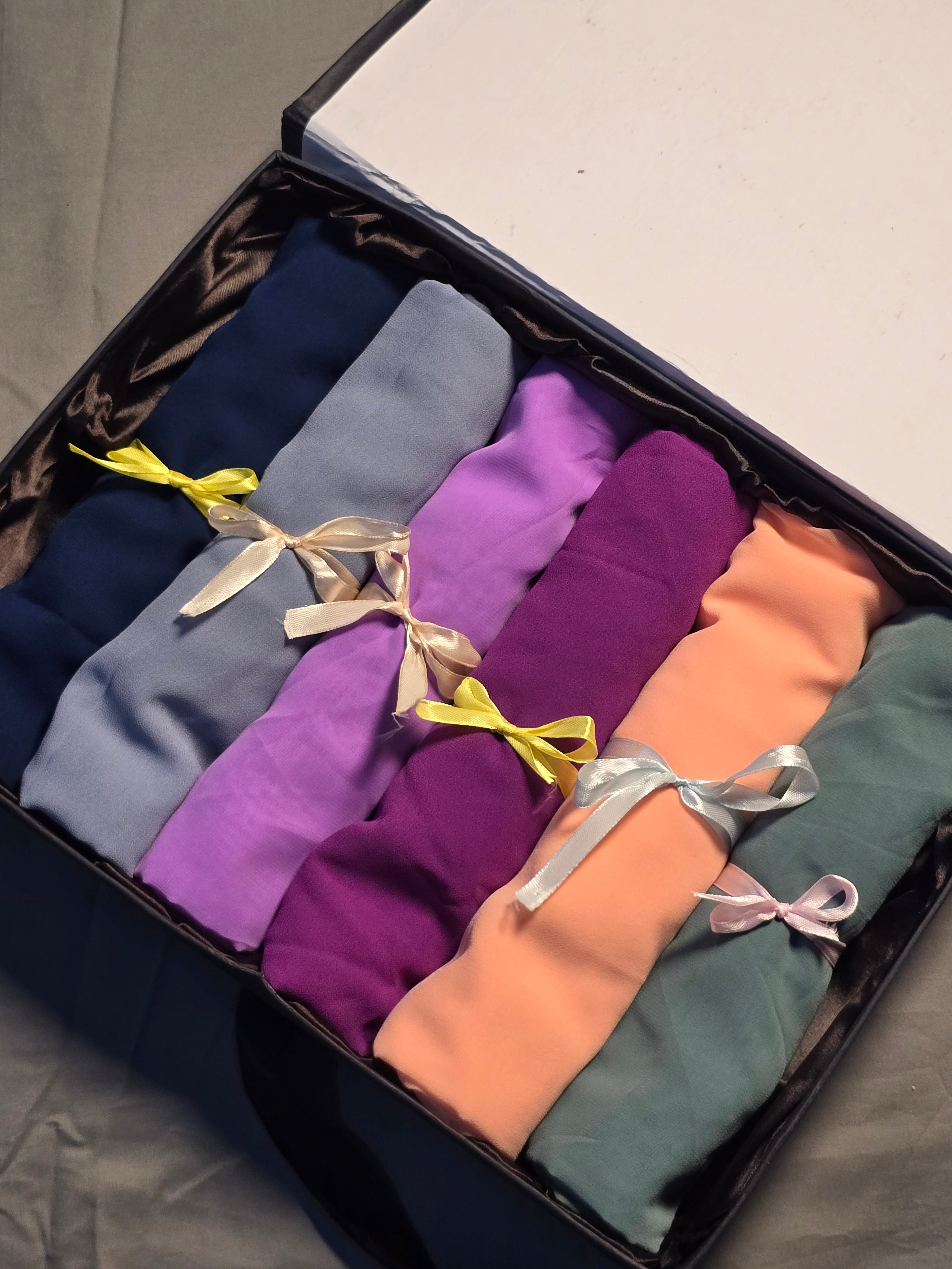 Georgette-Bundle of 6