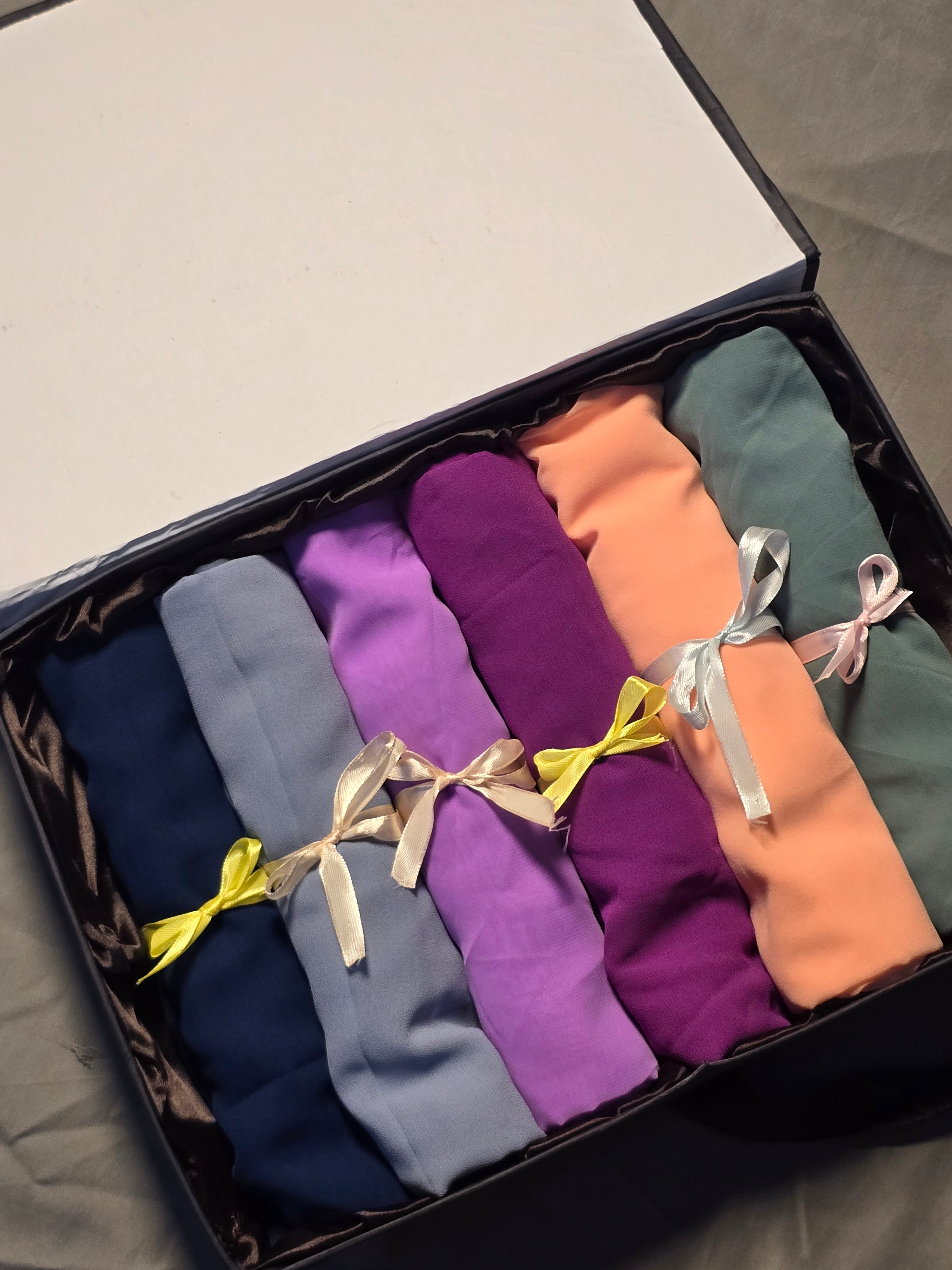 Georgette-Bundle of 6
