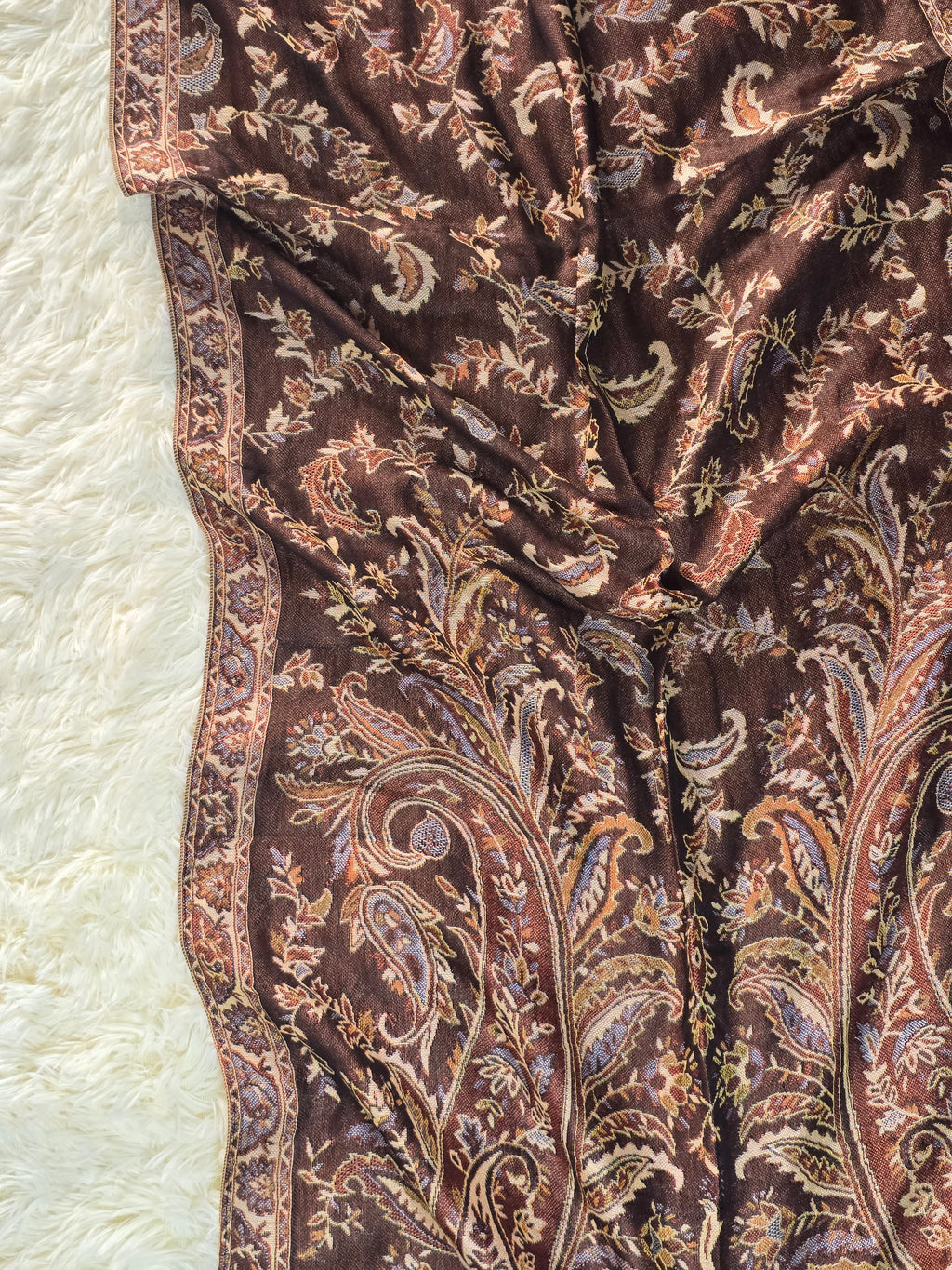 Chocolate Brown Pashmina