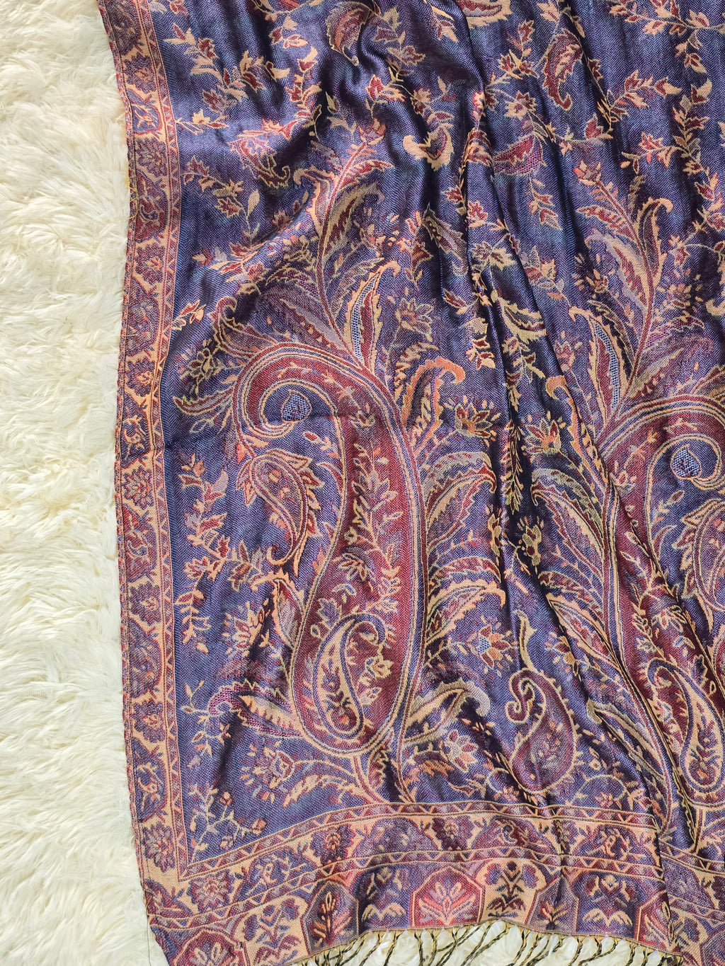Denim Blue Pashmina