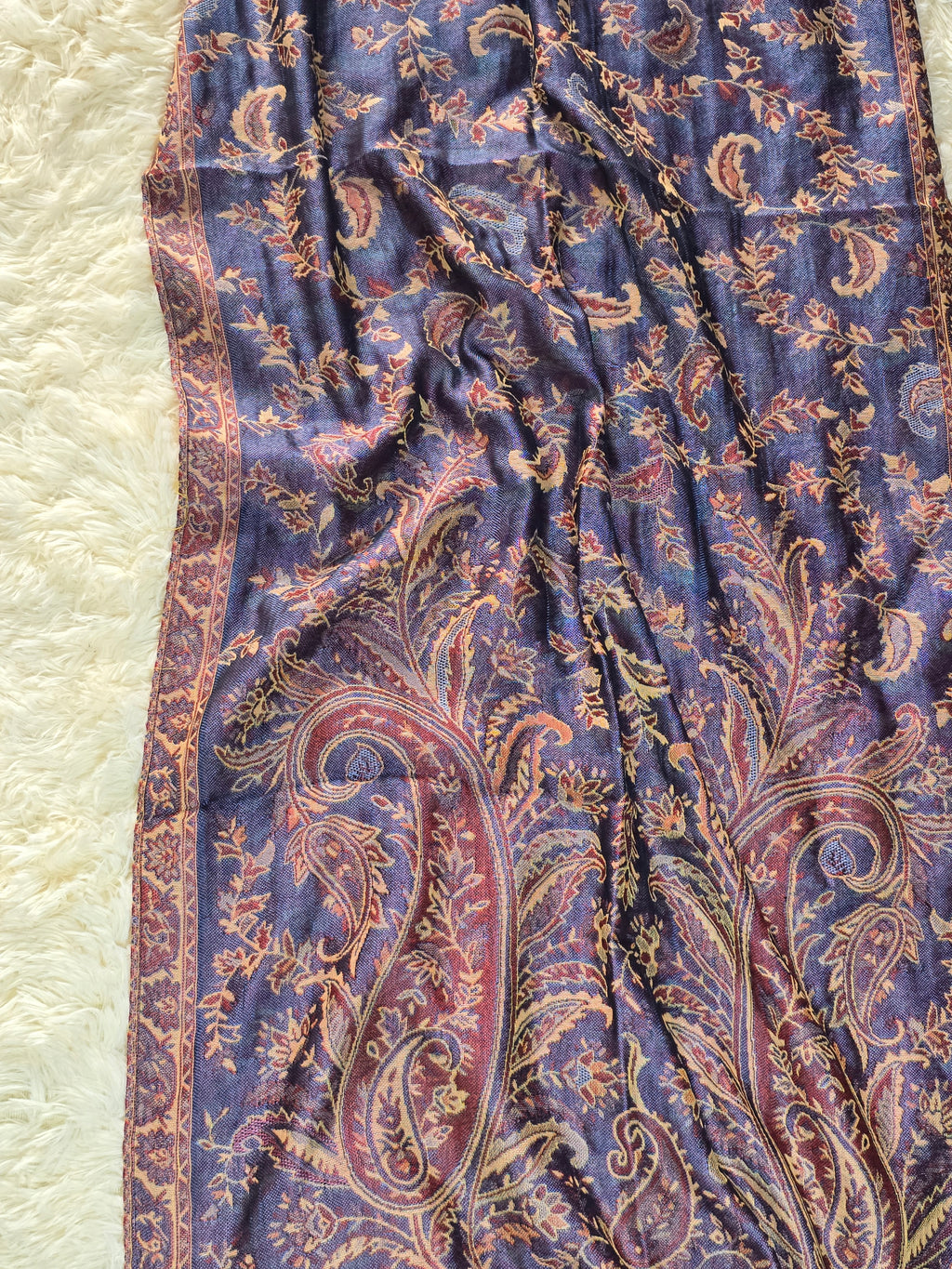 Denim Blue Pashmina