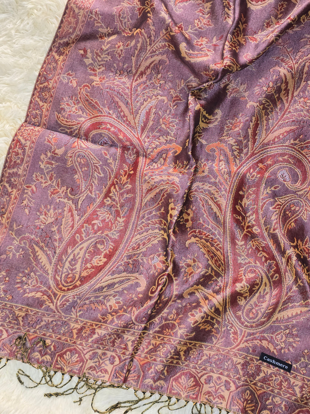 Dusty Mauve Pashmina
