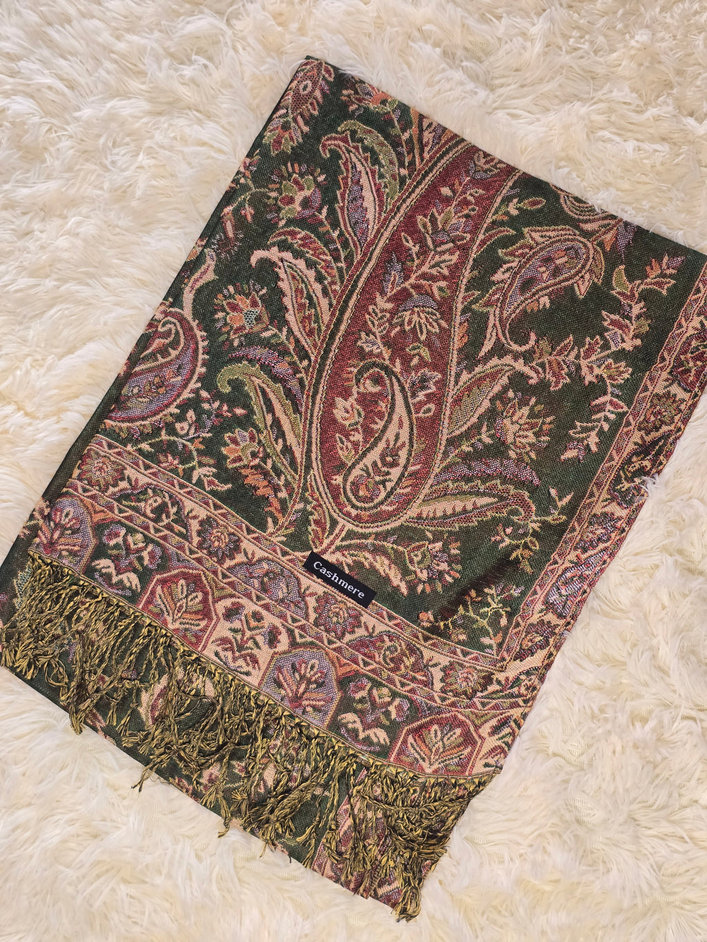 Forest Green Pashmina