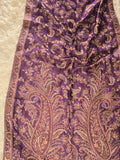 Deep Plum Pashmina