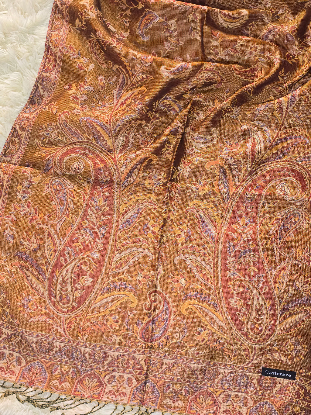 Mocha Brown Pashmina