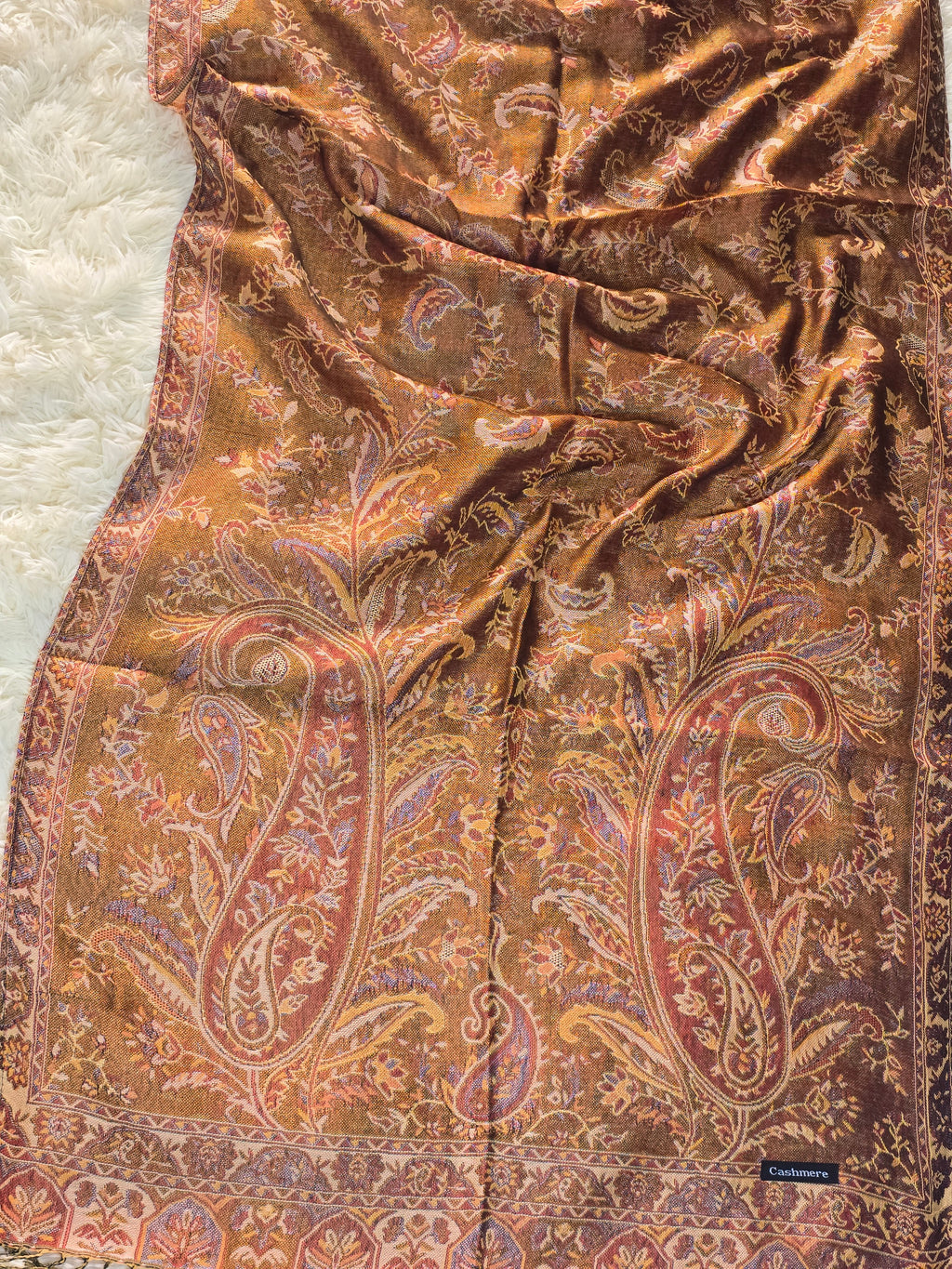 Mocha Brown Pashmina