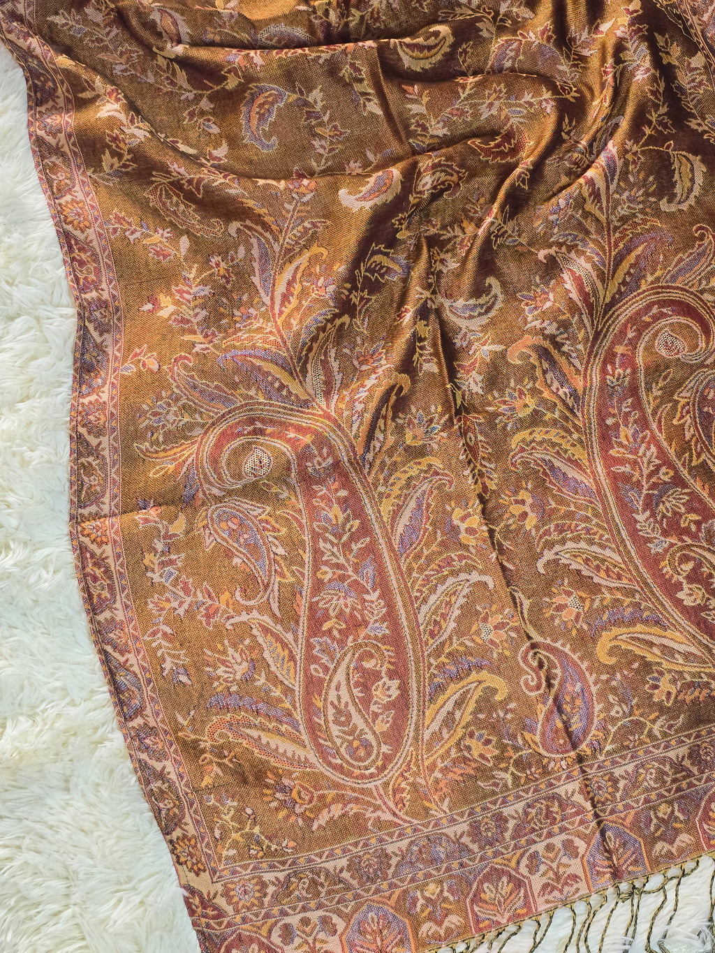 Mocha Brown Pashmina