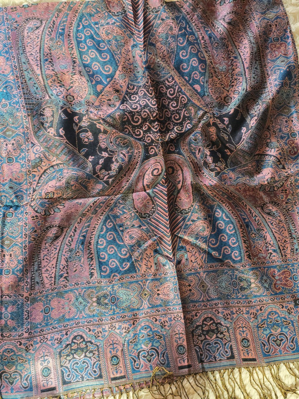Pashmina - Teal Blue