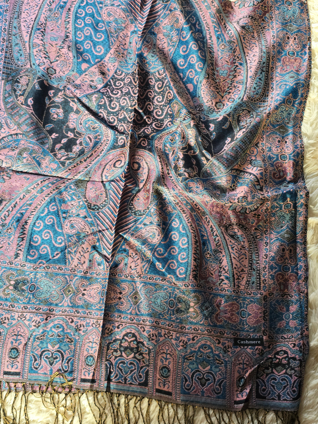 Pashmina - Teal Blue