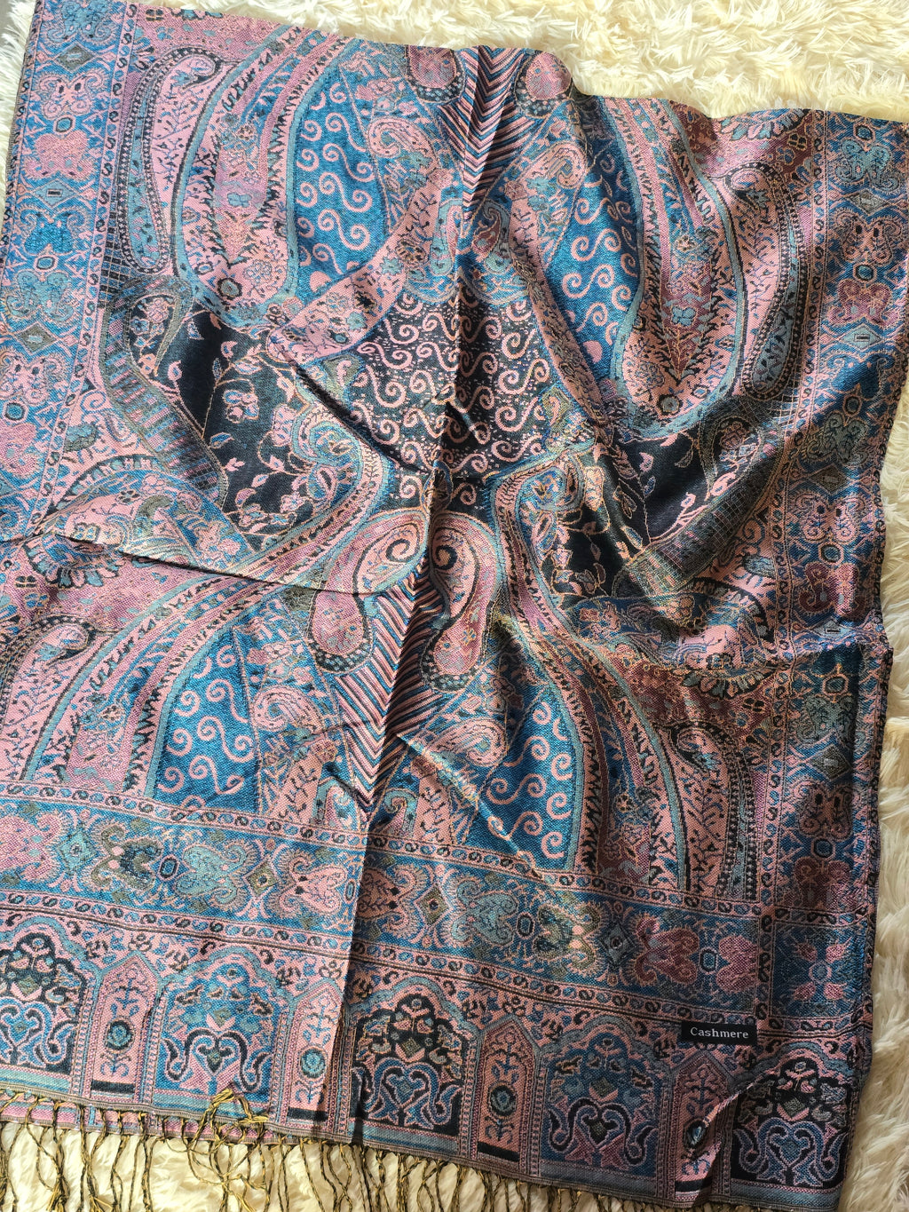 Pashmina - Teal Blue