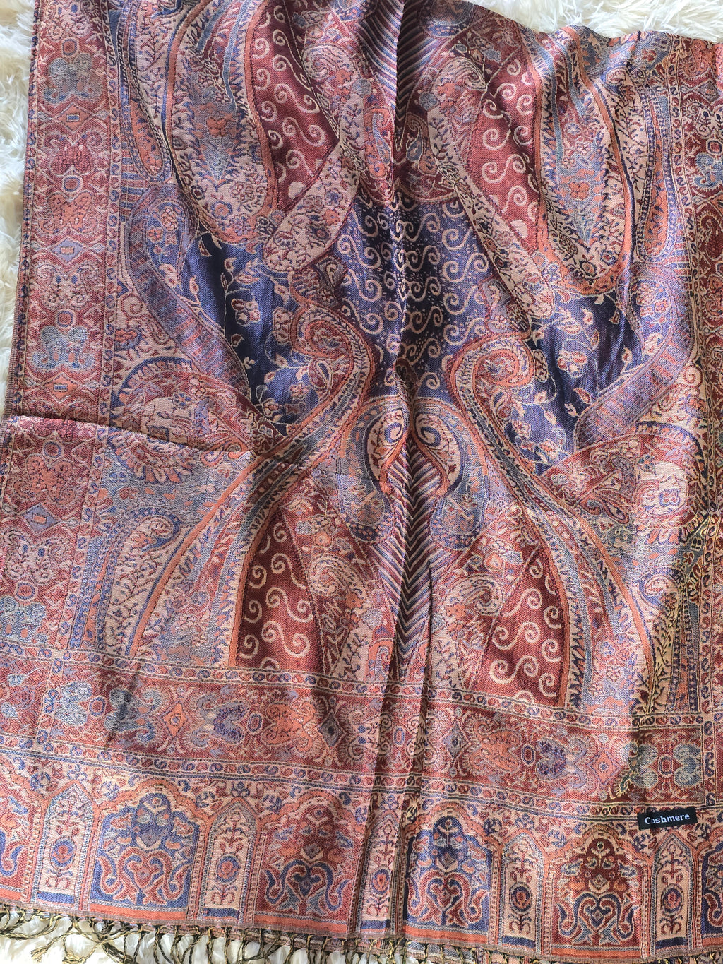 Pashmina - Rust Red