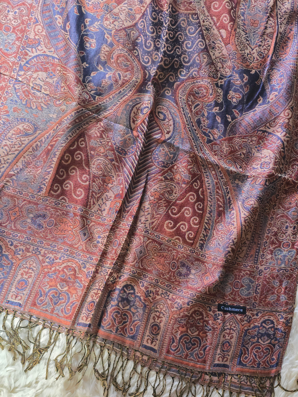 Pashmina - Rust Red