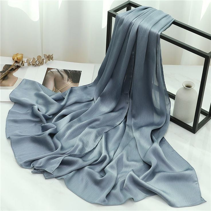 Crinkle Silk Hijab