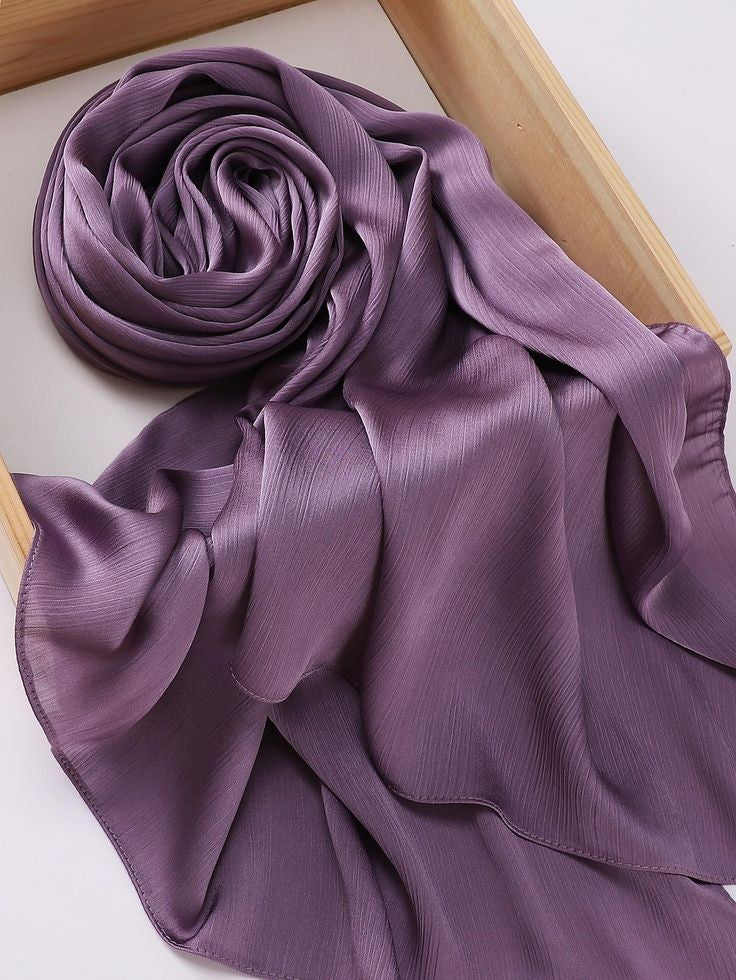 Crinkle Silk Hijab