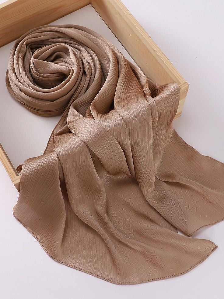 Crinkle Silk Hijab