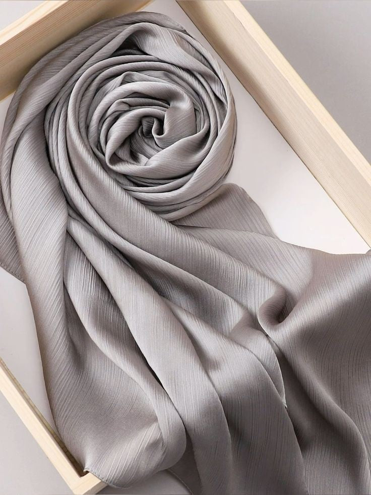 Crinkle Silk Hijab