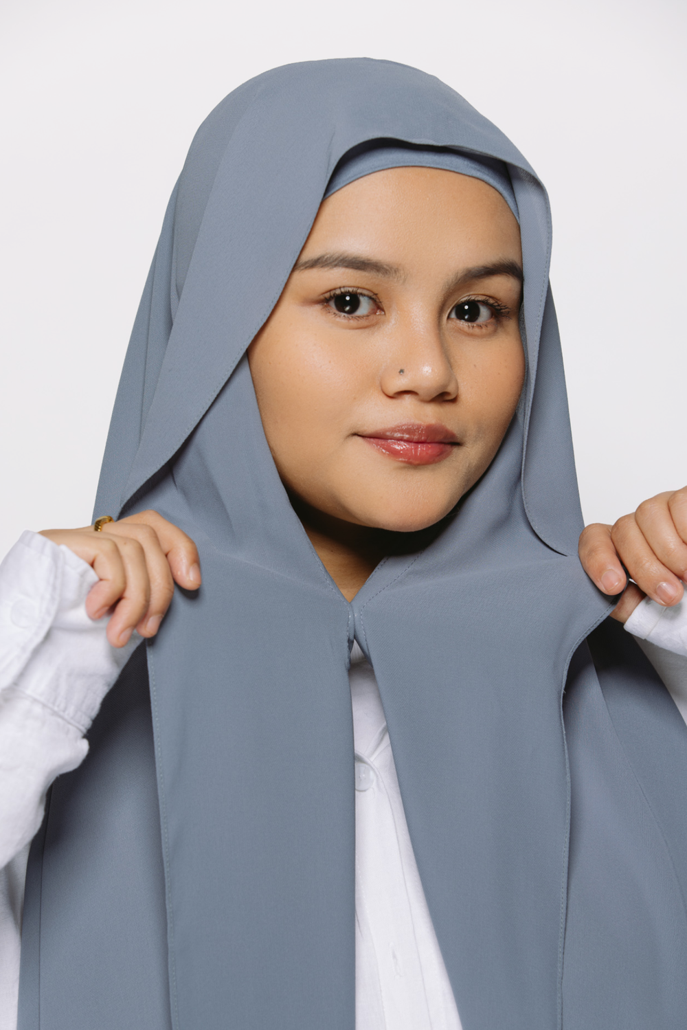 Instant Hijab - Grey