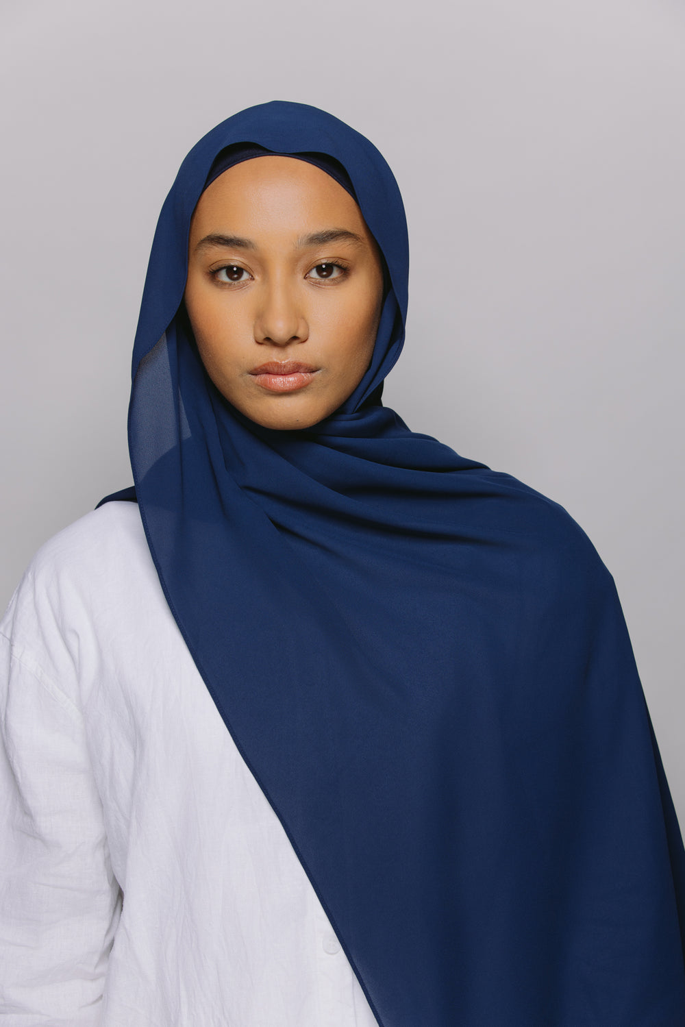 Instant Hijab - Navy Blue