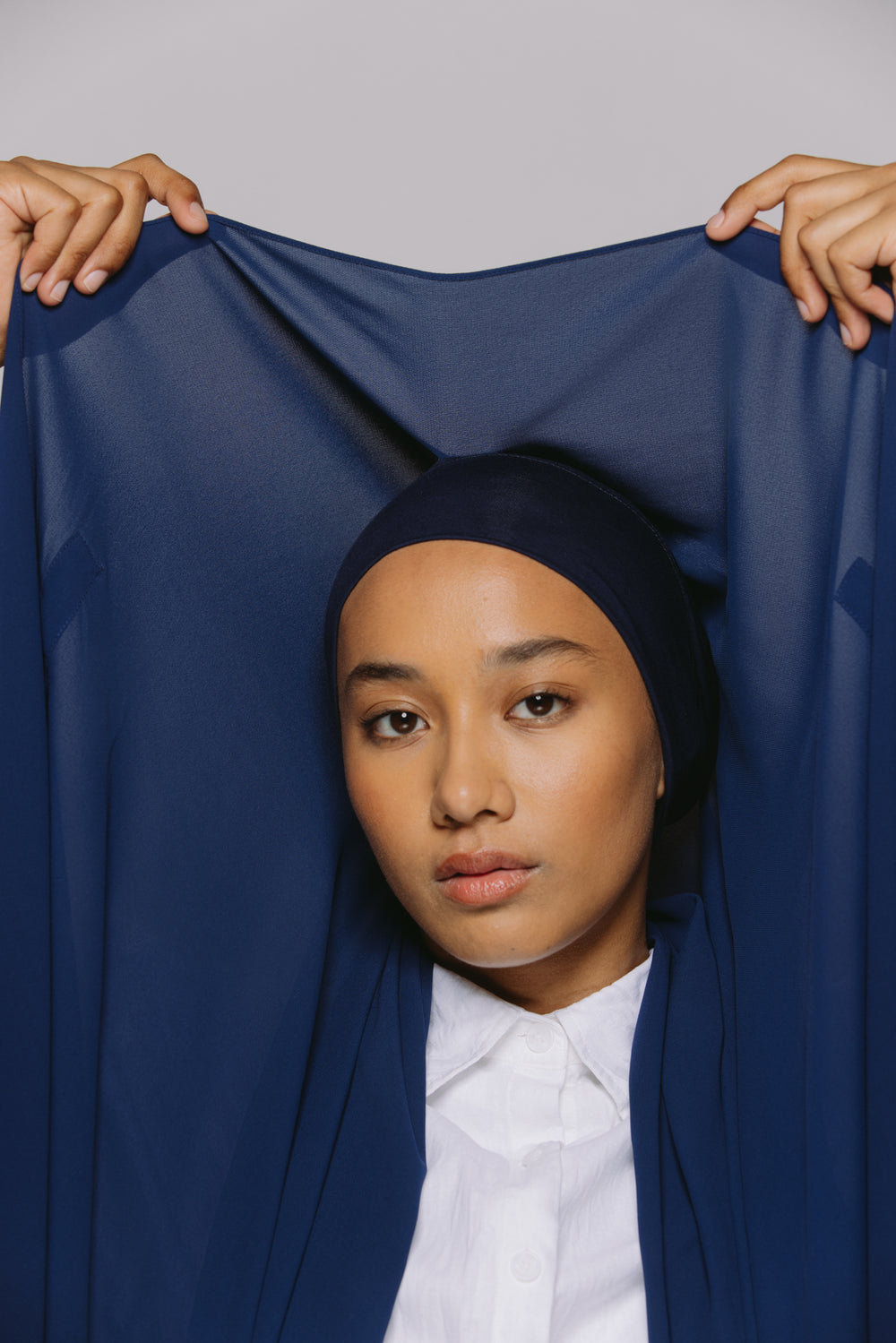Instant Hijab - Navy Blue