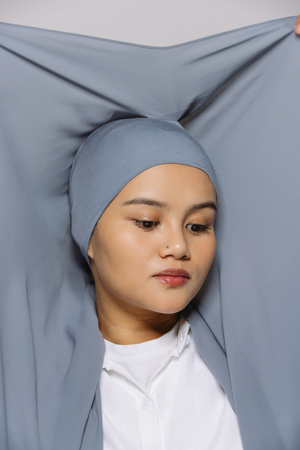 Instant Hijab - Grey