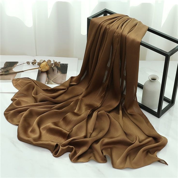 Crinkle Silk Hijab