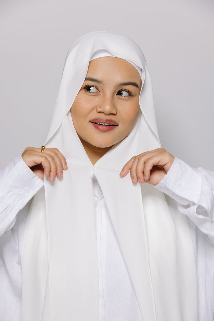 Instant Hijab - White