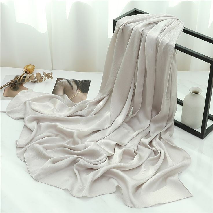 Crinkle Silk Hijab