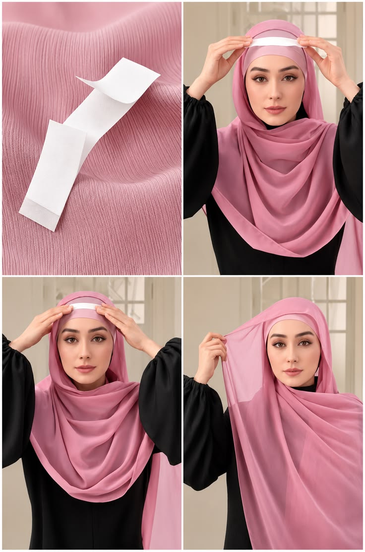 Two-Sided Hijab Tape